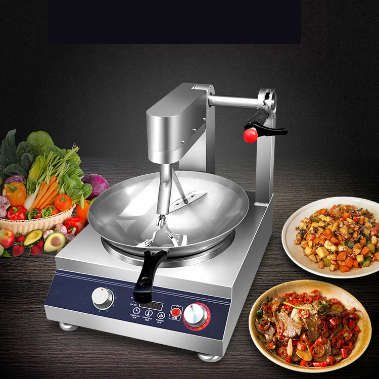 Restaurant Fried Rice Machine Rotating Smart Robot Cooker Wok Chef Automatic Cooking Machine for Hotel Intelligent Cooking Robot